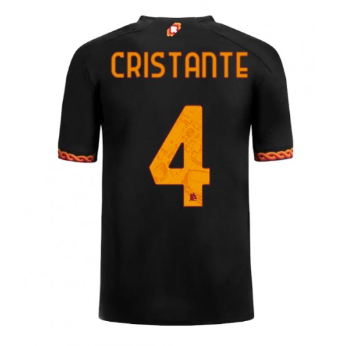 AS Roma Bryan Cristante #4 Rezervni Dres 2023-24 Kratak Rukav